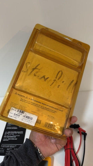 FLUKE 7-600 ELECTRICAL TESTER (NEW SEALED) - FREE SHIPPING (RARE)