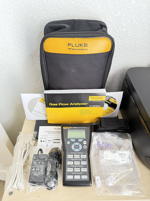 FLUKE BIOMEDICAL VT MOBILE GAS FLOW VENTILATOR ANALYZER