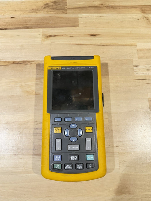 FLUKE 123 INDUSTRIAL SCOPEMETER FOR PARTS