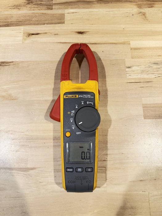 FLUKE 374 TRUE RMS CLAMP METER FOR PARTS