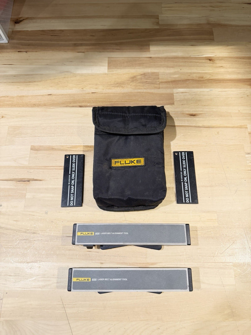 FLUKE 835 LASER BELT ALIGNMENT TOOL WITH CASE
