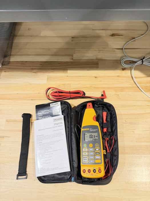 FLUKE 773 MILLIAMP PROCESS CLAMP (TESTED) NEW FREE SHIPPING