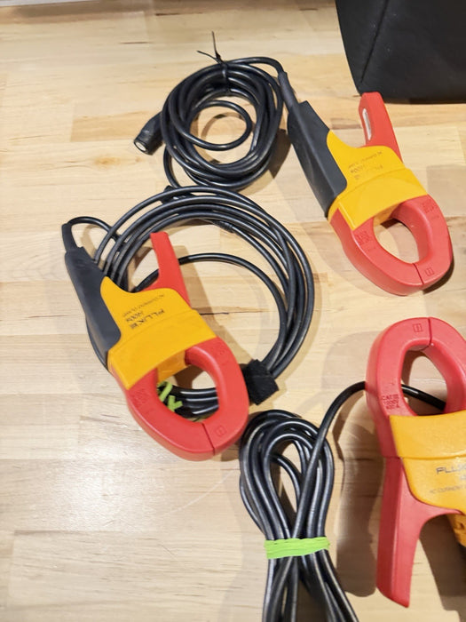 FLUKE 434 POWER QUALITY ANALYZER W/ACCESSORIES& CHARGER - SHIPS FREE (TESTED)