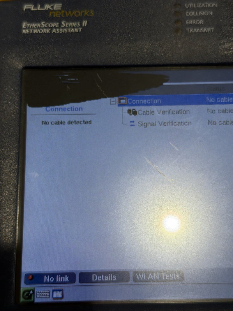 FLUKE NETWORKS ETHERSCOPE SERIES II NETWORK ASSISTANT