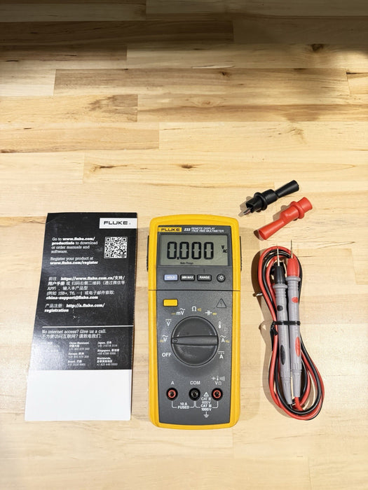 FLUKE 233 REMOTE DISPLAY AUTOMOTIVE DIGITAL  MULTIMETER (FREE SHIPPING)
