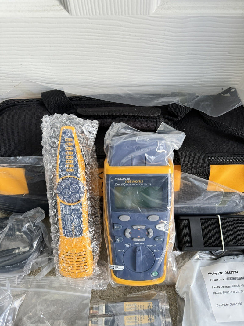 FLUKE NETWORKS CIQ-KIT CABLEIQ NETWORK CABLE TESTER KIT