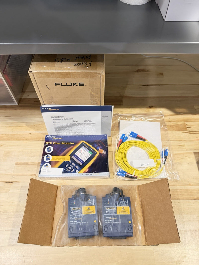 FLUKE NETWORKS DTX-SFM2 FIBER MODULE