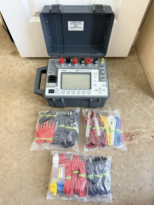 MEGGER AVO PMM-1 POWER MULTIMETER CALIBRATED 2025