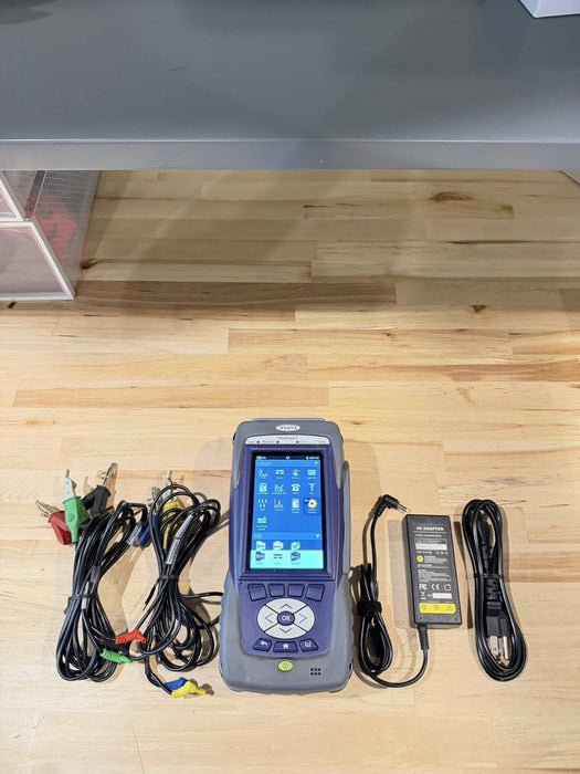 VIAVI ONX-580P ONE EXPERT FIBER TESTER WITH CABLES & CHARGER TESTED