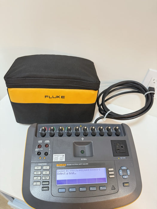 FLUKE ESA620 ELECTRICAL SAFETY ANALYZER CALIBRATED 2025