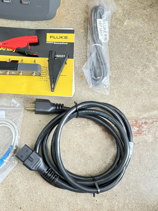 FLUKE ESA612 230V ELECTRICAL SAFETY ANALYZER MEDICAL TESTER