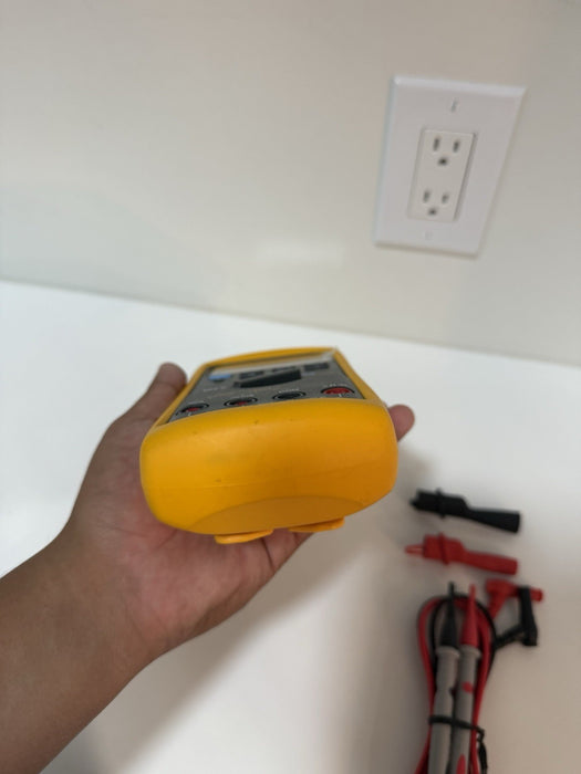FLUKE 787 PROCESSMETER W/LEADS (SHIPS FAST) FREE SHIPPING (TESTED)