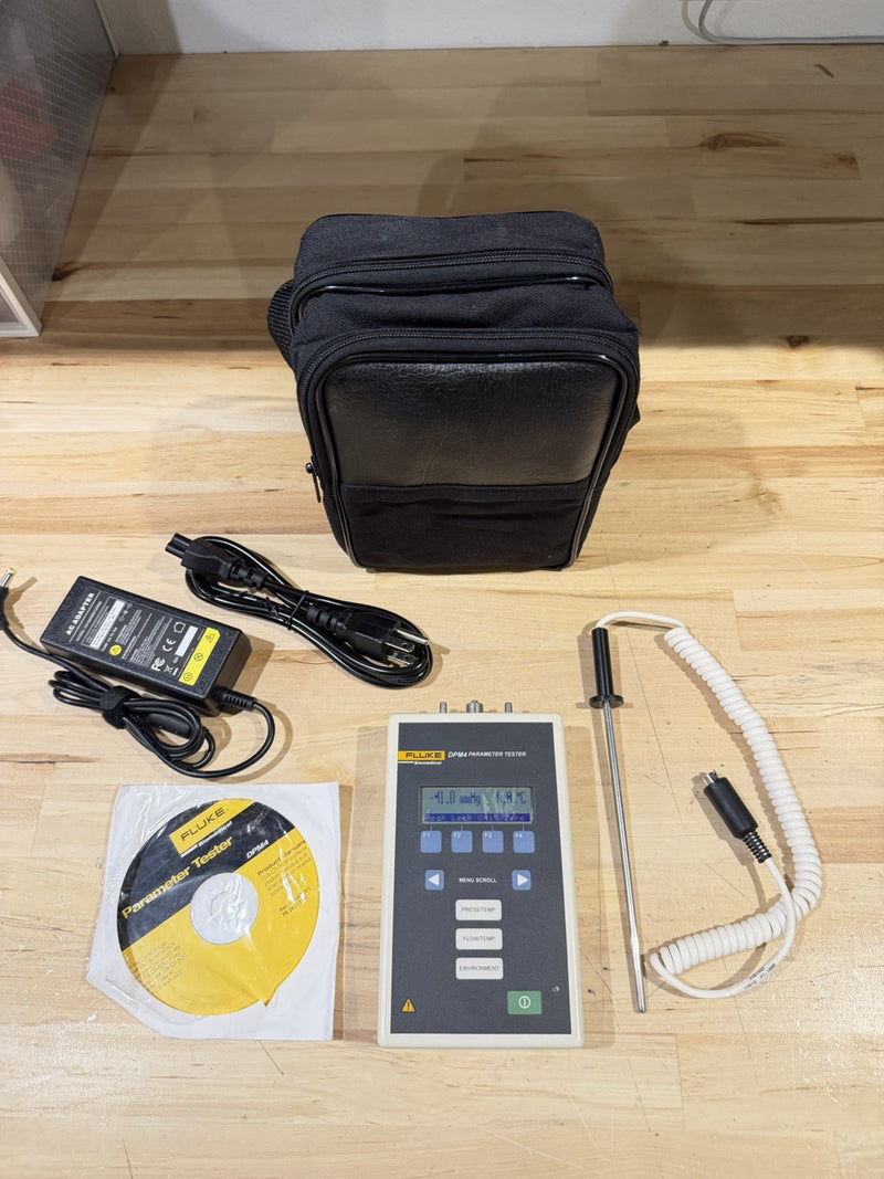 FLUKE BIOMEDICAL DPM4-2G PARAMETER TESTER W/ CHARGER & PROBE (TESTED) SHIPS FAST