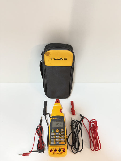 FLUKE 773 MILLIAMP PROCESS CLAMP METER W / LEADS & CLIPS (TESTED) SHIPS FAST