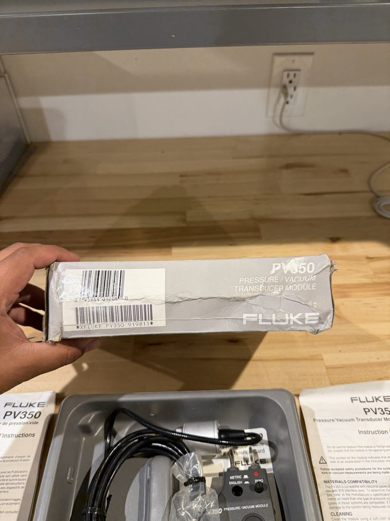 FLUKE PV350 PRESSURE VACUMM TRANSDUCER MODULE TESTED