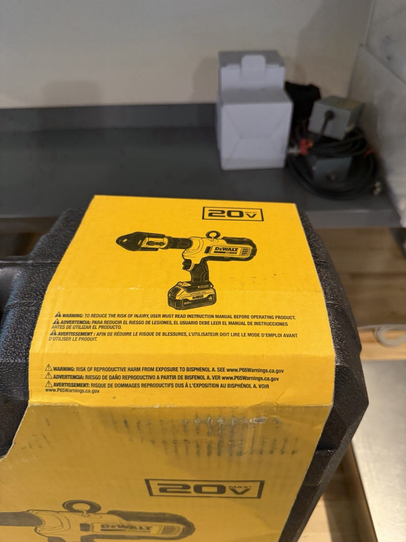 DEWALT DCE200M2K 20V MAX CORDLESS PRESS TOOL KIT & 6 JAWS