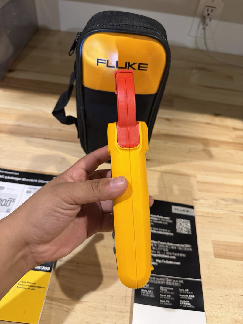 FLUKE 368 FC AC LEAKAGE CURRENT CLAMP FREE SHIPPING