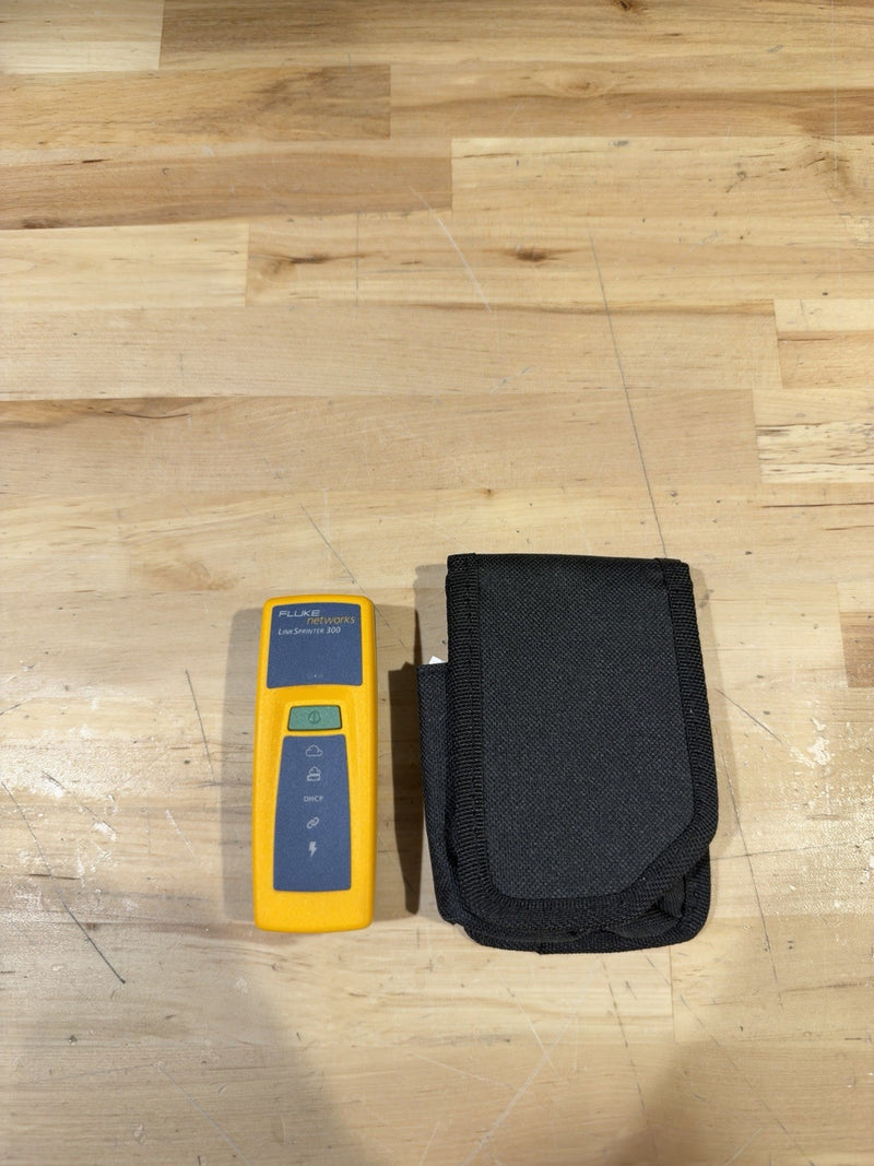 FLUKE NETWORKS LINKSPRINTER 300 W/ HOLSTER TESTED - SHIPS FAST