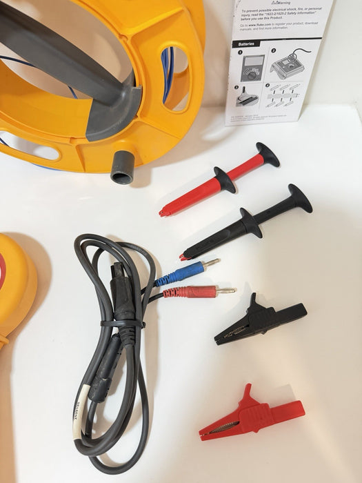 FLUKE 1625-2 ADVANCER EARTG GROUND TESTER GEO KIT TESTED