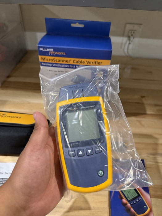 FLUKE NETWORKS MICROSCANNER 2 CABLE VERIFIER