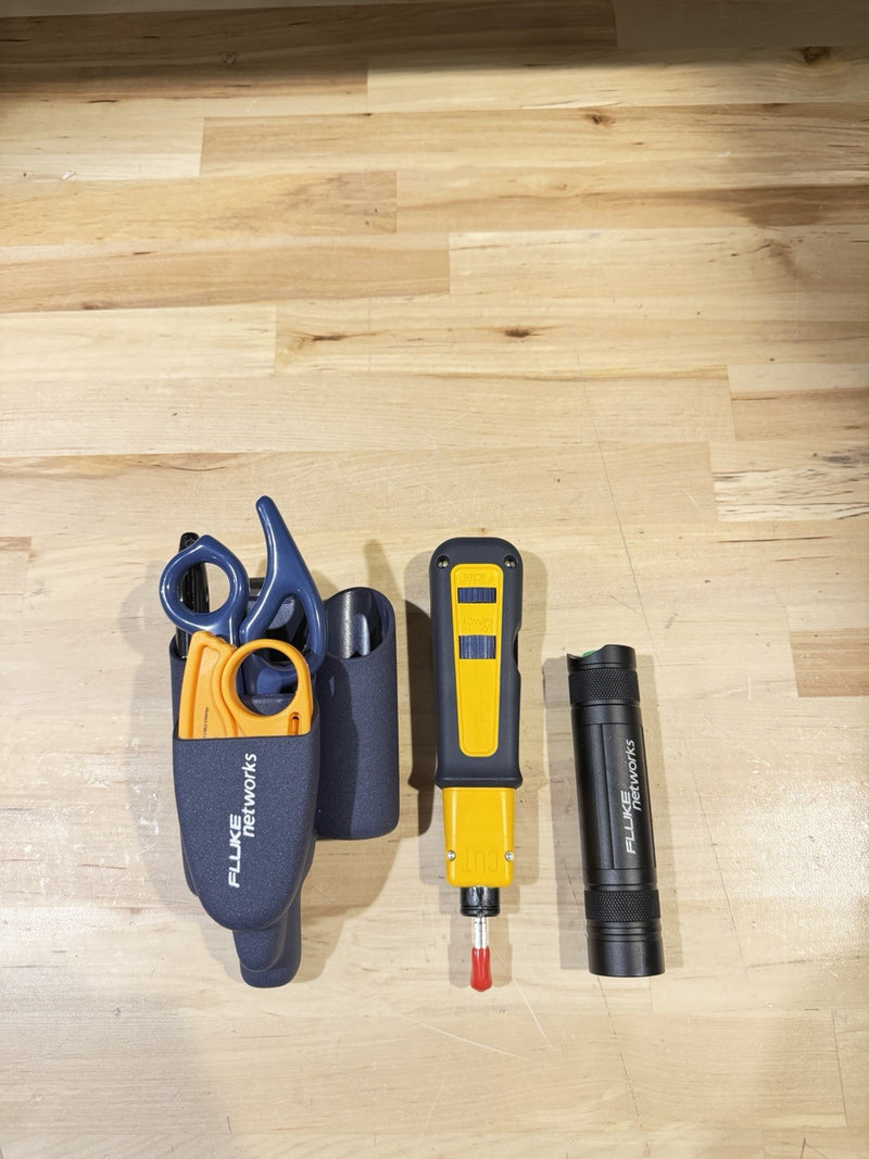 FLUKE NETWORKS 11293000 IS60 PRO TOOL KIY WITHD914S D-SNIPS & SHARPIE