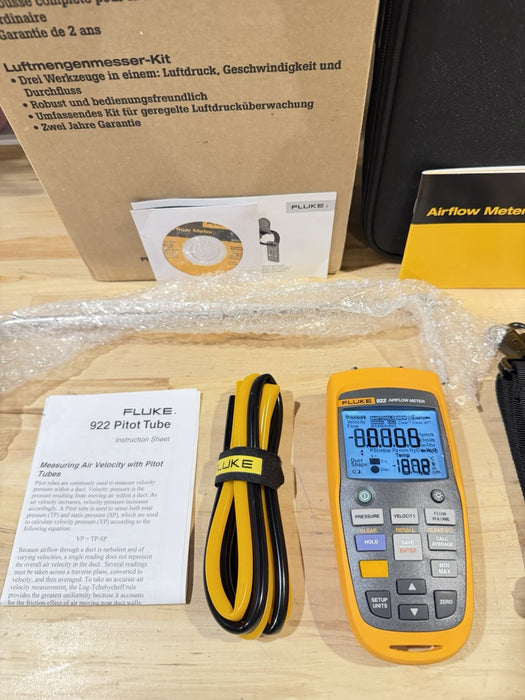 FLUKE 922 AIRFLOW METER KIT