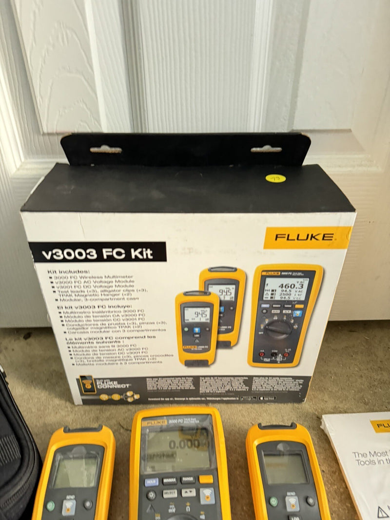 FLUKE V3003 FC KIT FC WIRELESS KIT WITH DMM, AC+DC VOLTAGE MODULES