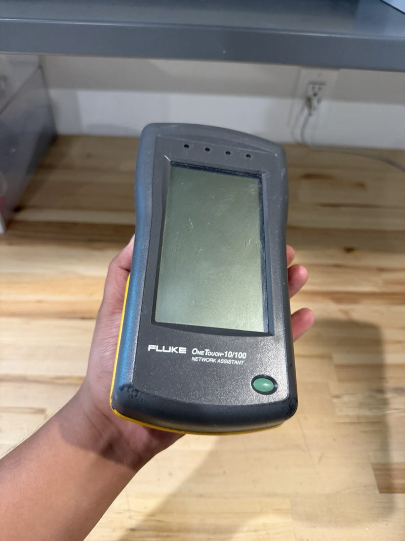 FLUKE ONETOUCH 10/100 NETWORK ASSISTANT FOR PARTS