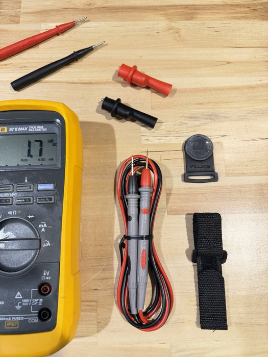 FLUKE 87V-MAX/E2 INDUSTRIAL COMBO KIT TESTED