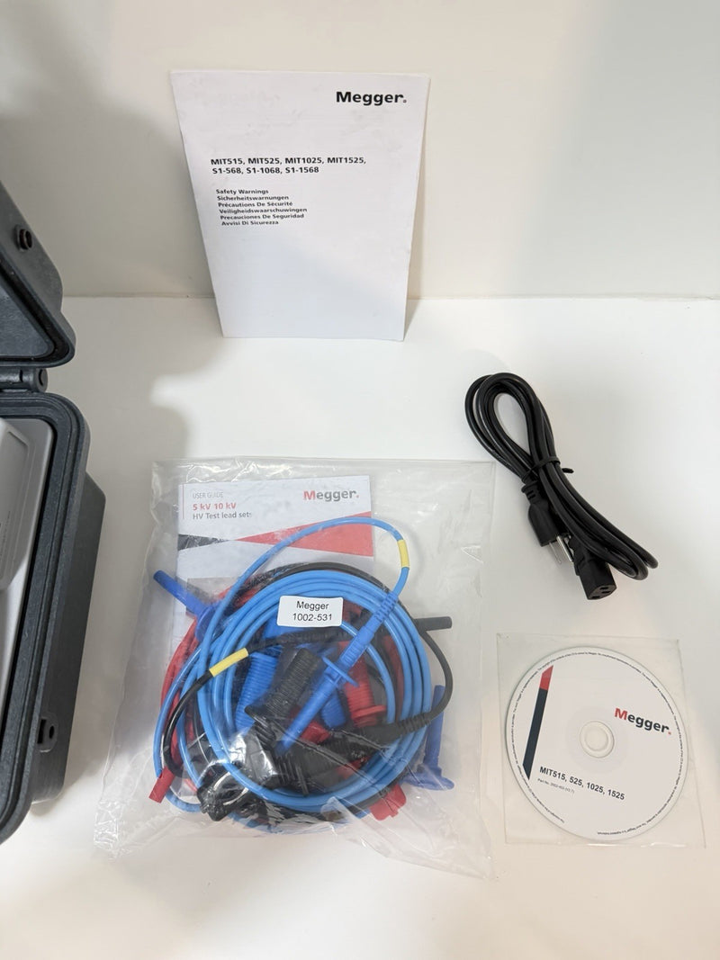 MEGGER MIT515 5KV INSULATION TESTER KIT W/ ACCESSORIES (NEW SEALED) SHIPS FREE