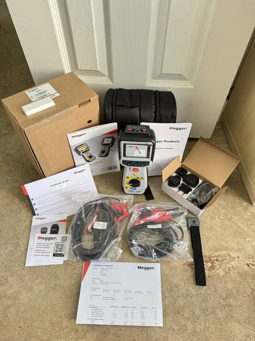 MEGGER DLRO2X DUCTER LOW RESISTANCE OHMMETER & DATA STORAGE