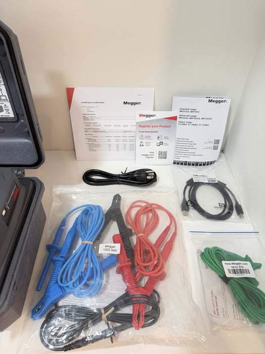 MEGGER MIT1525-2 15KV ADVANCED INSULATION TESTER(CALIBRATED 2026/2027)NEW SEALED