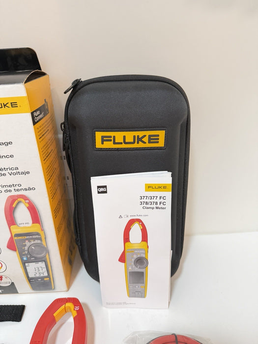 FLUKE 377 FC NON-CONTACT VOLTAGE CLAMP METER (NEW FACTORY SEALED) SHIPS FAST
