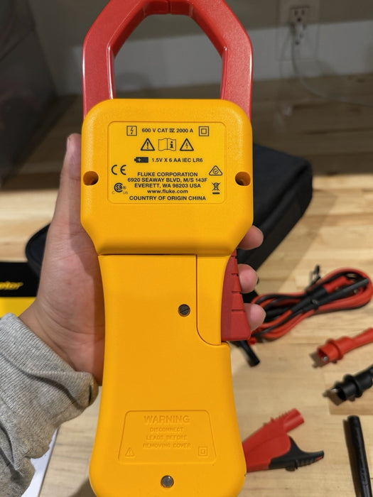 FLUKE 355 AC/DC CLAMP METER 2000A TESTED NEW CALIBRATED 2024