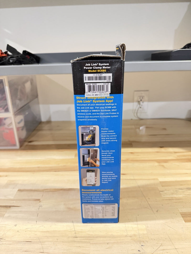 FIELDPIECE SC680 TRUE RMS JOB LINK METER (NEW FACTORY SEALED) FREE SHIPPING
