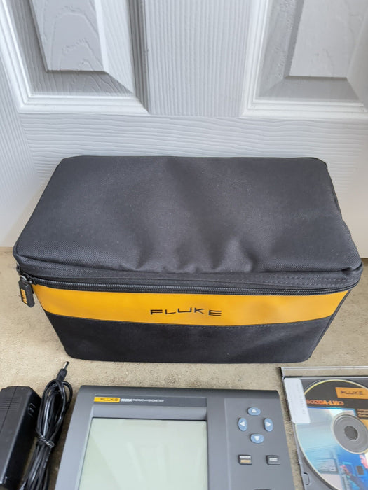 FLUKE 5020A THERMO-HYGROMETER W/BAG & ACCESSORIES- SHIPS FAST