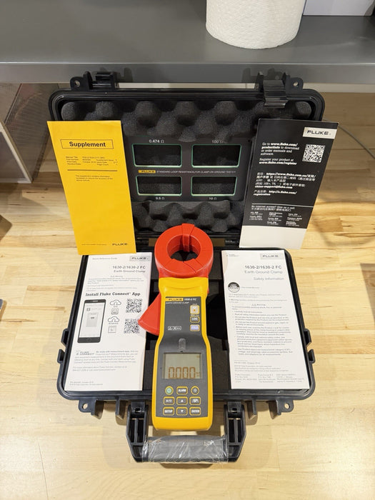 FLUKE 1630-2 FC EARTH GROUND CLAMP (NEW) FREE SHIPPING
