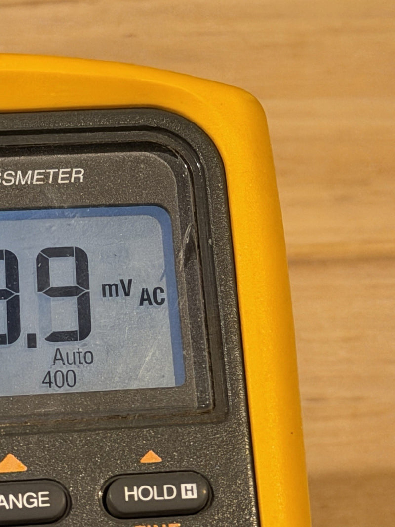 FLUKE 787 PROCESSMETER WITH LEADS & CLIPS TESTED