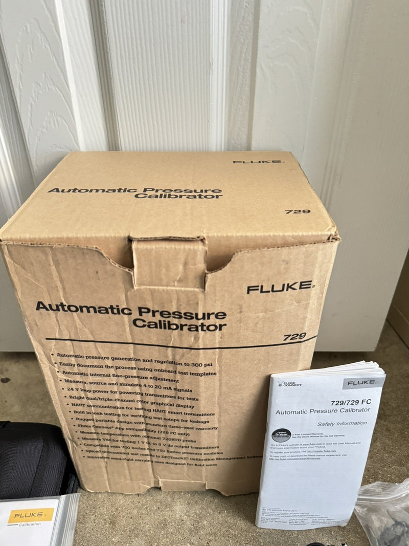 FLUKE FLK-729 150G FC PORTABLE AUTOMATIC PRESSURE CALIBRATOR