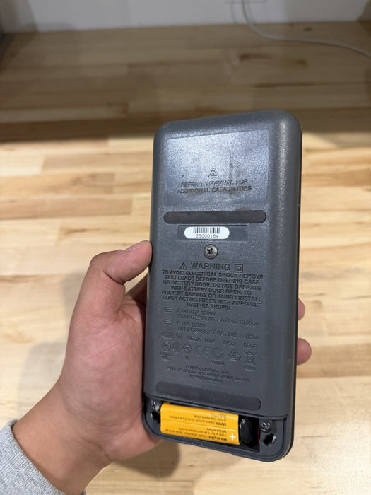 FLUKE 87V TRUE RMS MULTIMETER FOR PARTS