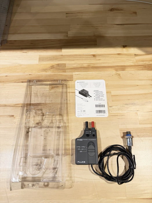 FLUKE PV350 PRESSURE VACUMM TRANSDUCER MODULE W/ BAG - FREE SHIPPING (TESTED)