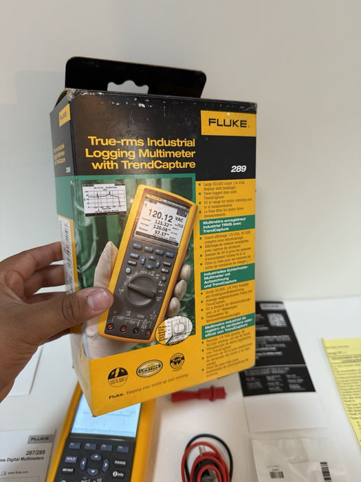 FLUKE 289 TRUE-RMS MULTIMETER NEW SEALEDCALIBRATED 2024