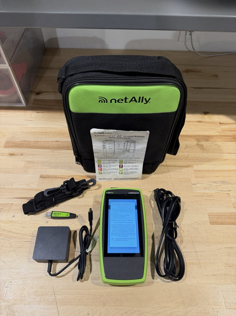 NETALLY LINKRUNNER AT 3000 CABLE TESTER (FREE SHIPPING)