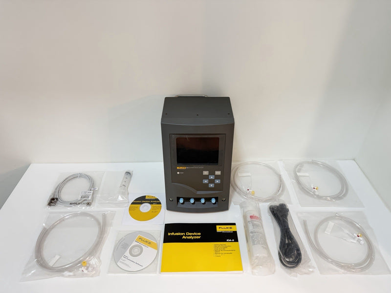 FLUKE BIOMEDICAL IDA-5 INFUSION DEVICE ANALYZER KIT 4 CHANNEL (NEW SEALED)