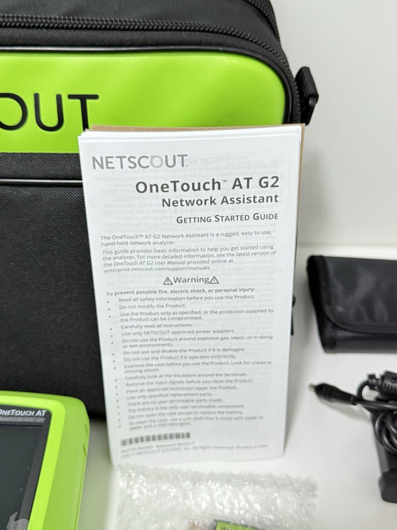 NETSCOUT ONETOUCH AT G2 NETWORK ASSISTANT TESTER