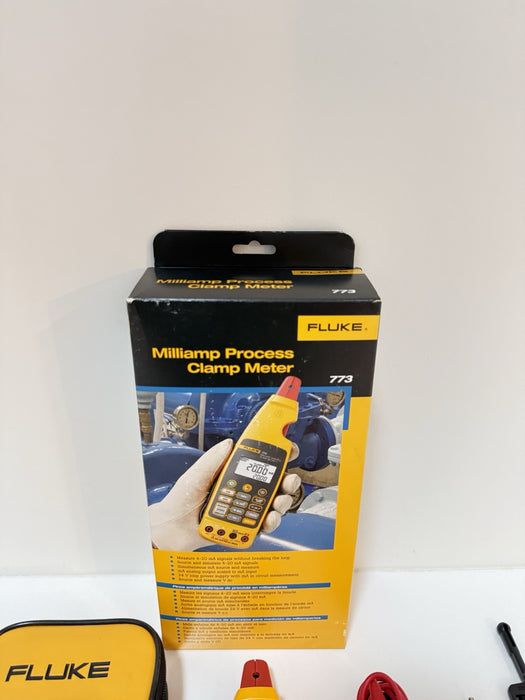 FLUKE 773 MILLIAMP PROCESS CLAMP/NEW SEALED (MFD-2024) - FREE SHIPPING