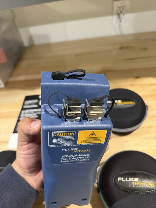 FLUKE DTX-OTDR SM MM FIBER MODULE WITH LAUNCH PACK KIT