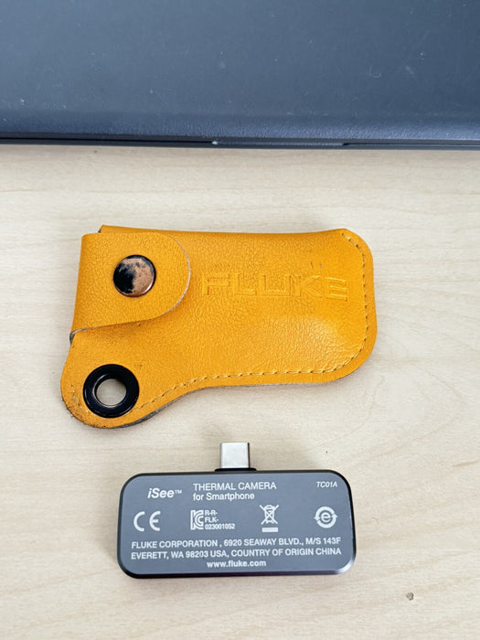FLUKE ISEE MOBILE THERMAL CAMERA FOR ANDROID PHONE TC01A WITH POUCH