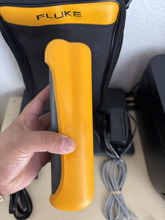FLUKE ONETOUCH SERIES II NETWORK ASSISTANT ANALYZER WCASE & CABLES