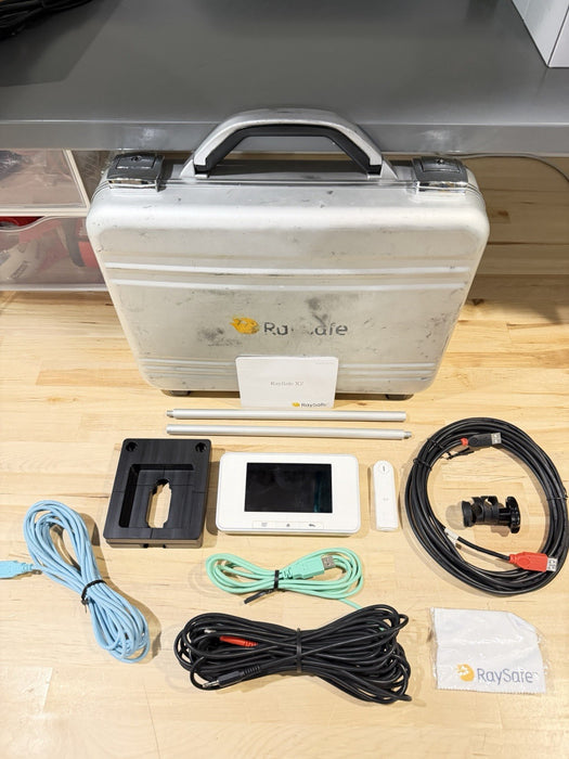 RAYSAFE X2 BASE UNIT KIT W/ SENSORS & ACCESSORIES (TESTED) FREE SHIPPING
